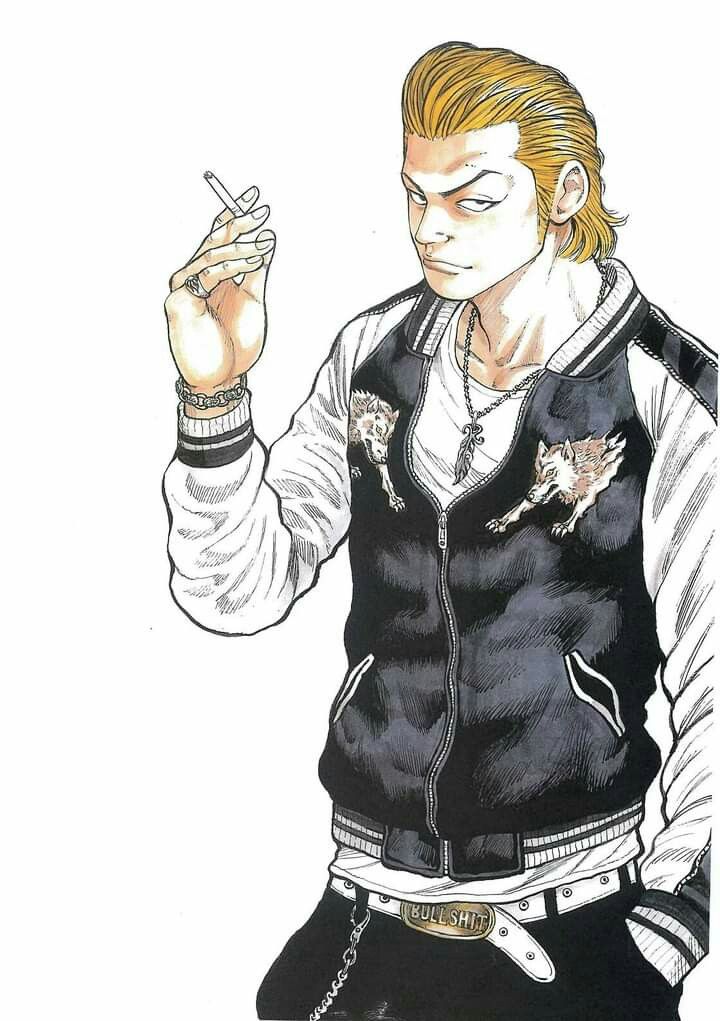 JJBASoundDesign's tweet image. been reading the crows manga and i love how the main character bouya harumichi is always wearing a different sukajan

i love stylish protagonists &amp;amp; changing outfits