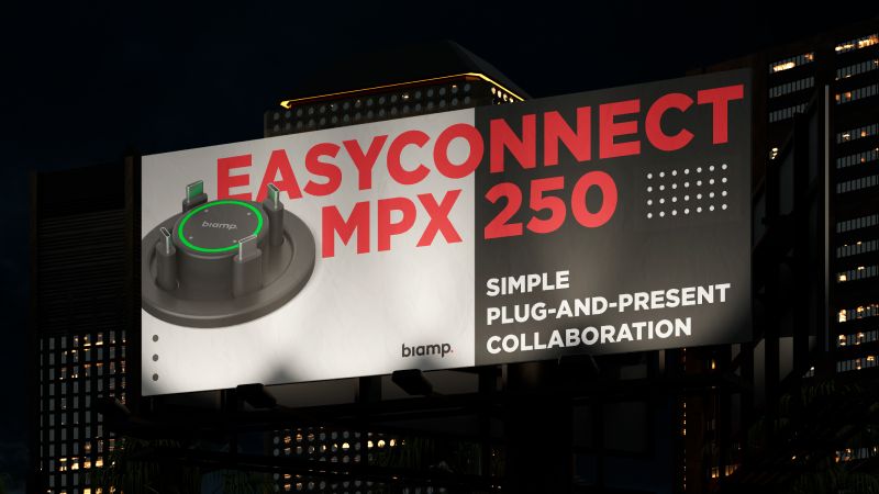 msdsolutionsksa's tweet image. The EasyConnect MPX 250 delivers a seamless BYOM experience for modern conference rooms—combining dual display support, high-speed USB-C charging, network connectivity

Contact us via email at info@msd-solutions.net

#MSDSOLUTIONS #Biamp #Efficiency #digitalsignage