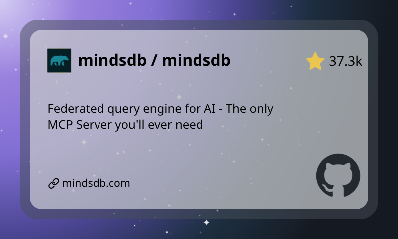 harunozceyhan's tweet image. An open-source tool that lets you add machine learning to your apps using just SQL. It feels like magic — query your database, get predictions back instantly.