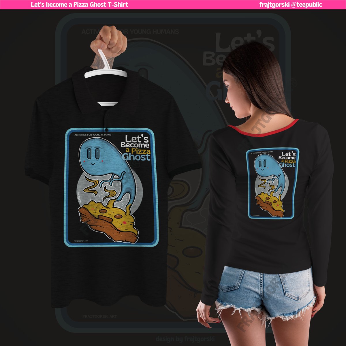 frajtgorski_art's tweet image. Horror Cute Pizza Ghost | Spooky Cute 👻🍕
Made for Halloween/cute-creepy crowd, pizza enthusiasts, and parents looking for fun kids apparel!
→
teepublic.com/kids-hoodie/37…
.
#CuteGhost #PizzaGhost #SpookyCute #HalloweenHoodie #GhostLovers #PizzaLovers #CuteHorror #SpookySeason…