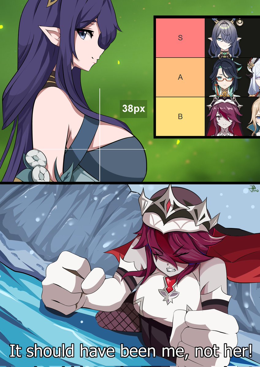 Poor Rosaria after v1.2 🥲
#GenshinImpact #原神 #Lauma