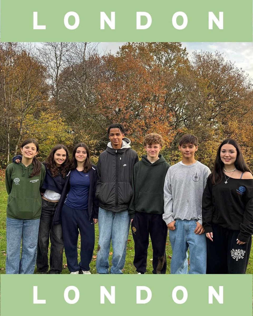 Last weekend CISV London sent 7 Junior Branch members to JB training weekend near Leeds! This is a weekend for Year 10+.

We can’t wait to hear all the new ideas you have for our Junior Branch!

A big thank you to Rose for chaperoning the group on the train.
