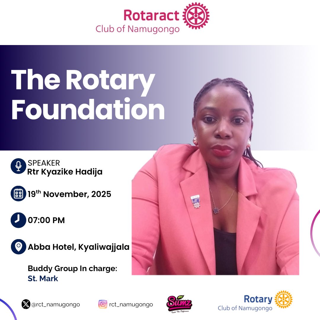ROTARACT CLUB OF NAMUGONGO tweet media