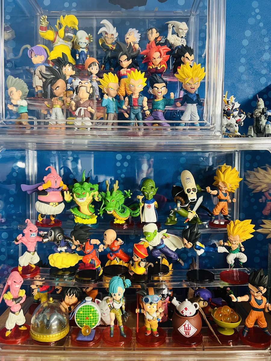 たまーにフィギュアケース内の換気をしてます😊 #ドラゴンボール