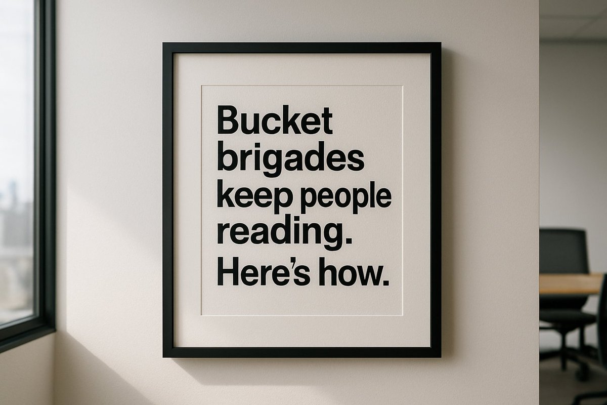copy_by_bilal's tweet image. Short, curiosity-driven phrases like &quot;Here&apos;s the thing...&quot; or &quot;Want to know the best part?&quot;

They break up text and pull readers down the page.

Add 2-3 per email. Watch engagement climb. 

#EmailCopywriting #CopywritingTips