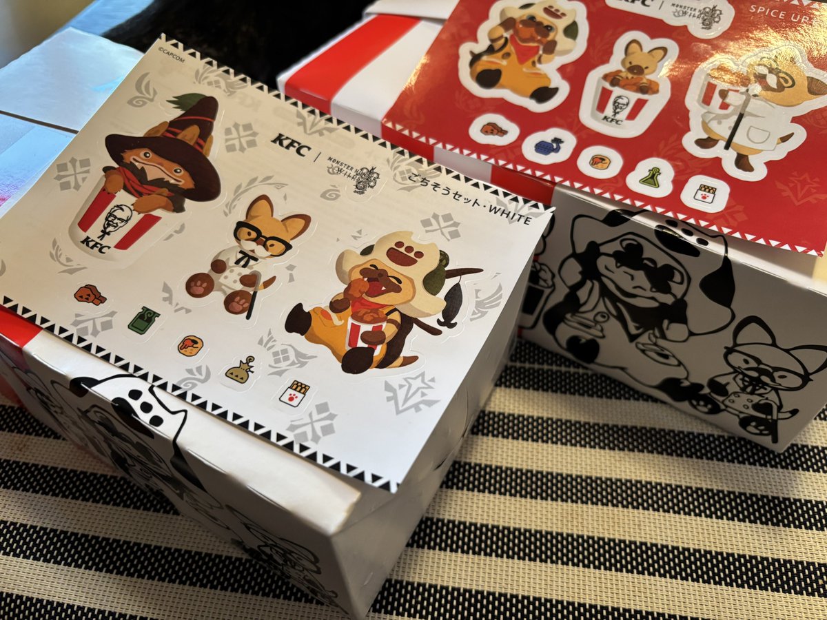 Ramoffle100's tweet image. ケンタッキーのごちそう＆スパイスセット受け取ってきた✨
うますぎる