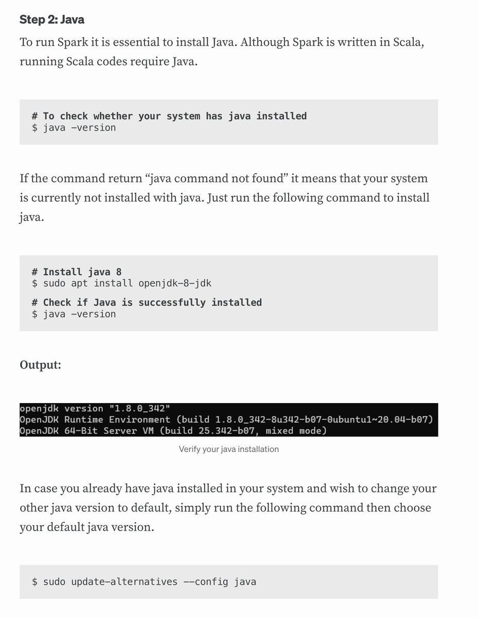 gp_pulipaka's tweet image. How to Install and Integrate #ApacheSpark in #Jupyter Notebook. #BigData #Analytics #DataScience #AI #MachineLearning #IoT #IIoT #Python #RStats #TensorFlow #JavaScript #ReactJS #CloudComputing #Serverless #Linux #Programming #Coding #100DaysofCode
geni.us/ApacheSpark-Ju…