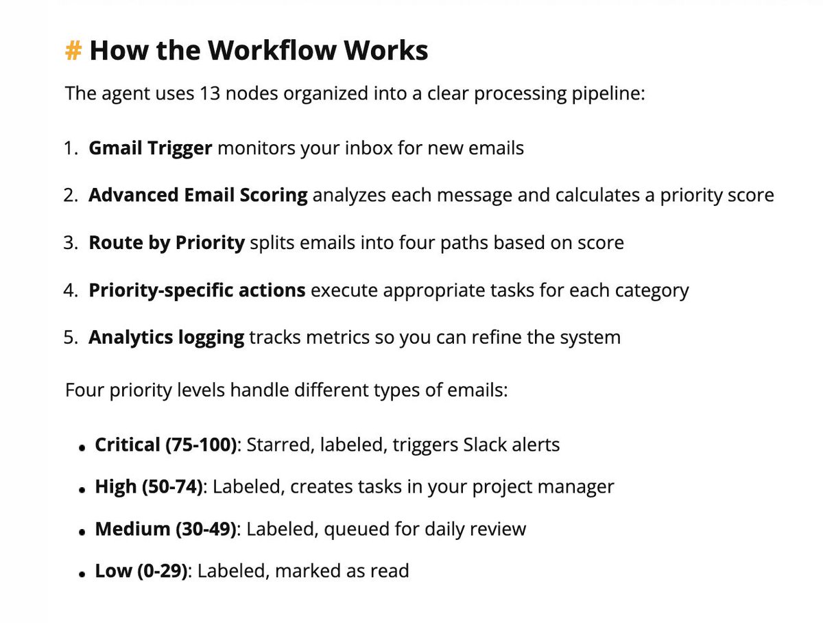 gp_pulipaka's tweet image. Building a Gmail Inbox Management Agent! @kdnuggets #BigData #Analytics #DataScience #AI #MachineLearning #NLProc #LLM #IoT #IIoT #PyTorch #Python #RStats #TensorFlow #Java #JavaScript #ReactJS #GoLang #CloudComputing #Serverless #DataScientist #Linux #Programming #Coding…