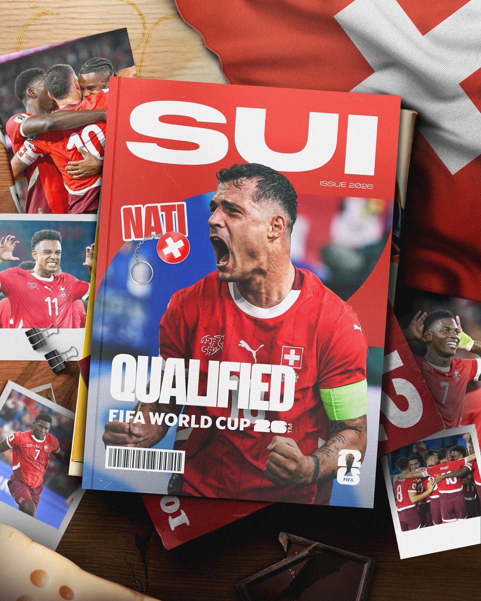 Spice919fm's tweet image. Switzerland 🇨🇭secure their spot at #FIFAWorldCup 

#WeAre26
#SpiceSports