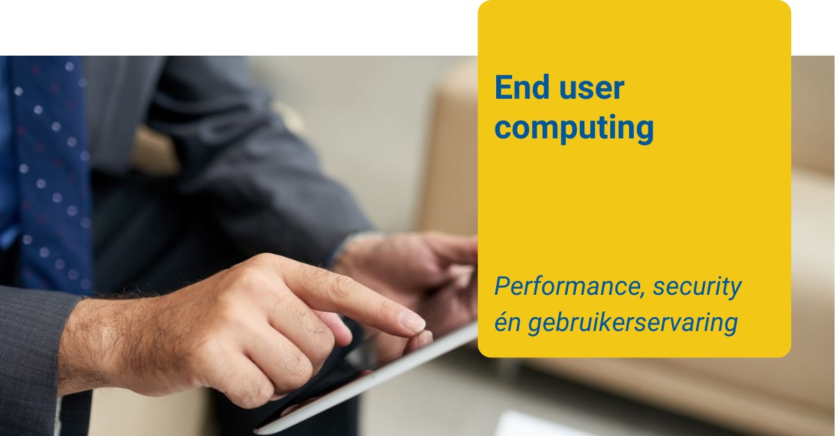 Hoe ontwikkel je een #werkplek die zowel veilig, flexibel, beheersbaar en gebruikersvriendelijk is? Lees hier meer over onze end user computing oplossingen: loom.ly/PO2HrAc #ict #werkplek