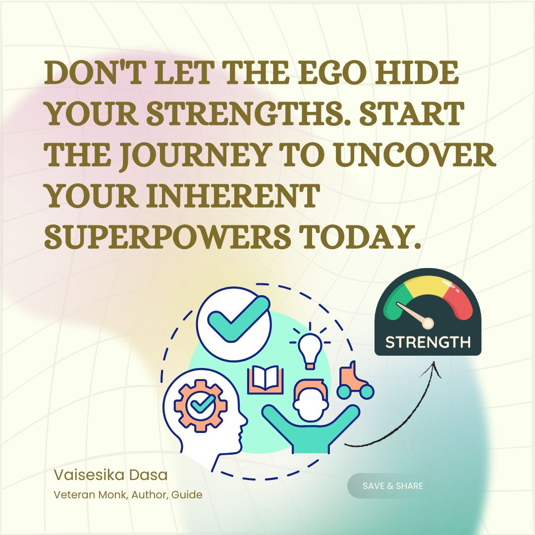 VaisesikaDasa's tweet image. We all have massive untapped potential and inherent superpowers. But when we get caught up in the drama of the ego, we overlook our true capabilities. It&apos;s time to reconnect with your essence.

#UnlockPotential #SelfRealization #InnerPower #GrowthMindset #EgoVsSoul #VaisesikaDasa