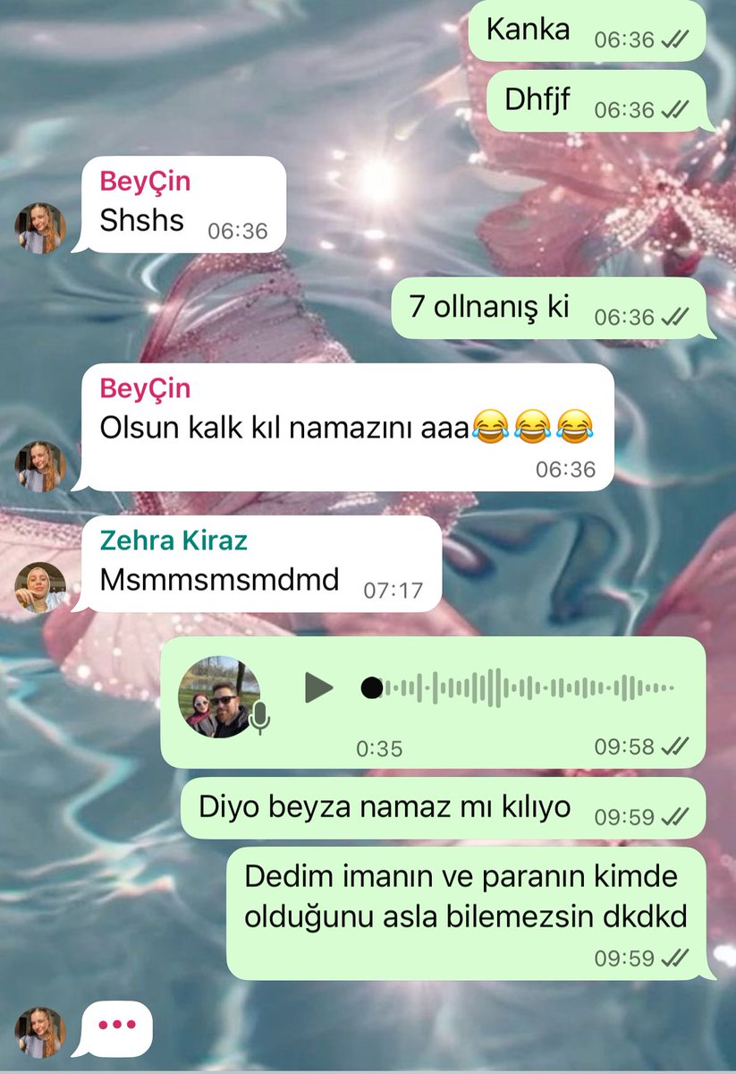 gün gelir en gavur arkadaşın sabah namazına kaldırır.. İmanın ve paranın kimde olduğunu asla bilemezsin 😅