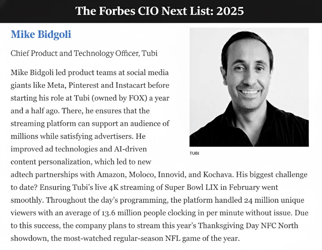 Mike Bidgoli tweet media