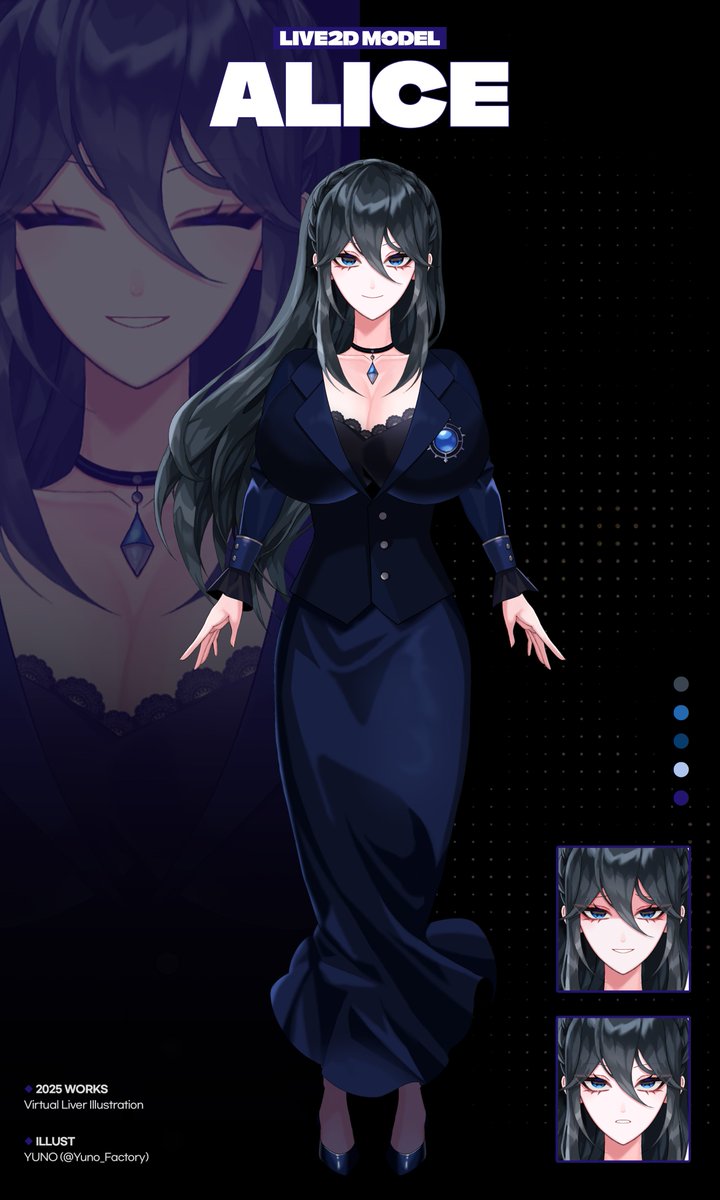 Yuno_Factory's tweet image. 👑
#Vtuber #Vtuberart #Vtubermodel #버튜버 #Live2Dmodel #Vtuberdesign