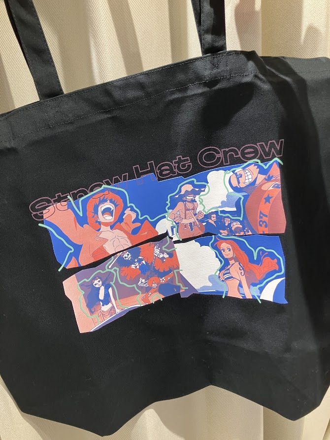 新品☆ONE PIECE ワンピース キャンバス トートバッグ ワンピース