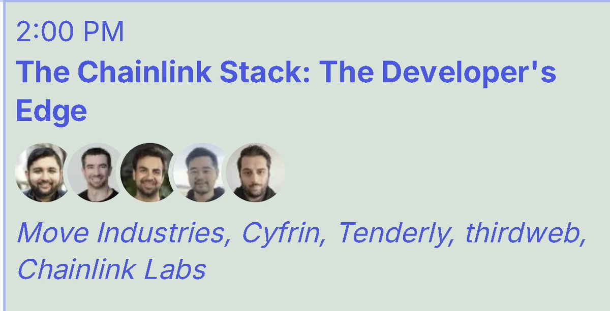 DexTracNode's tweet image. As a node operator supporting CRE, the SmartCon panel “The @chainlink Stack: The Developer’s Edge” is a 30-minute video that’s genuinely worth watching

TL:DR
✅CRE = endless use cases
✅Reduces a developers “Time to success”
✅Simplicity
✅CRE will be BIG
x.com/PatrickAlphaC/…