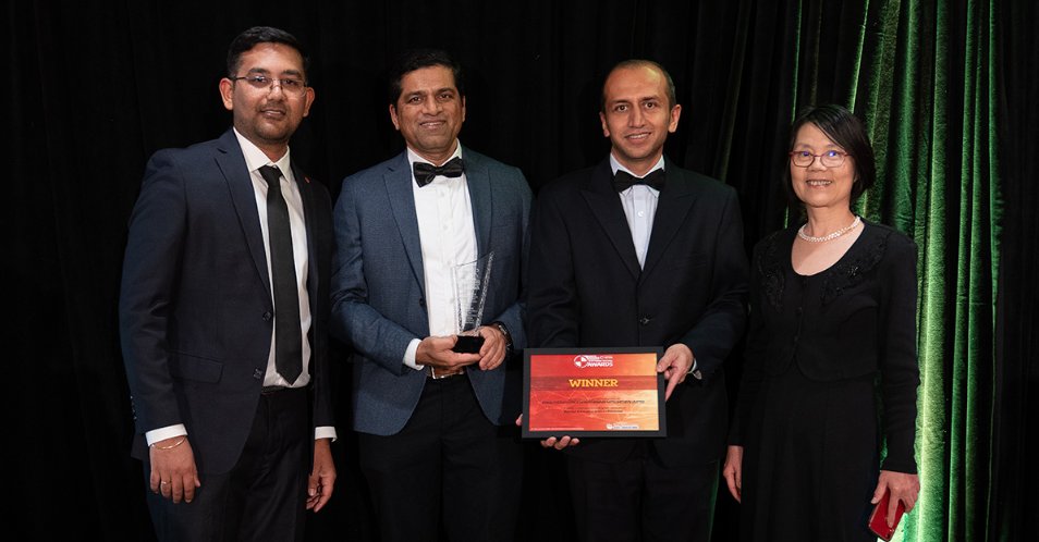 Infosys's tweet image. Big news! Infosys, with Prime Therapeutics, just won Best Test Automation Project – Functional at the North American Software Testing Awards 2025.

View the full list of winners here: bit.ly/49iieam.

#InfyTesting #IQE #NASTA2025 

@niranvs | @VensIyengar