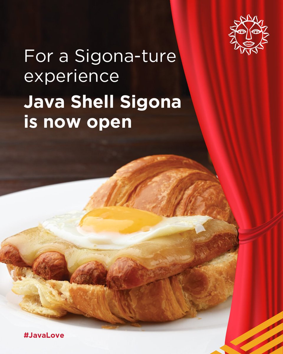 javahouseafrica's tweet image. Good times and great meals are here in Sigona with the opening of Java Shell Sigona. Drop by and enjoy all your
favourites. #JavaLove