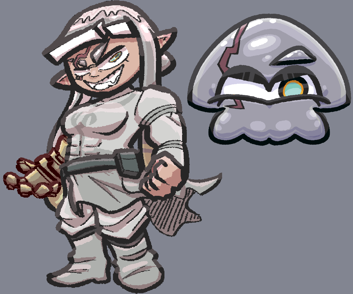 realized that the coco lineup that i was doing for no reason had a purpose, coco standees :3
ended up making 4 of them to send to mah friends i am excited to see how they turn out. (left is the standee, right is the base design)