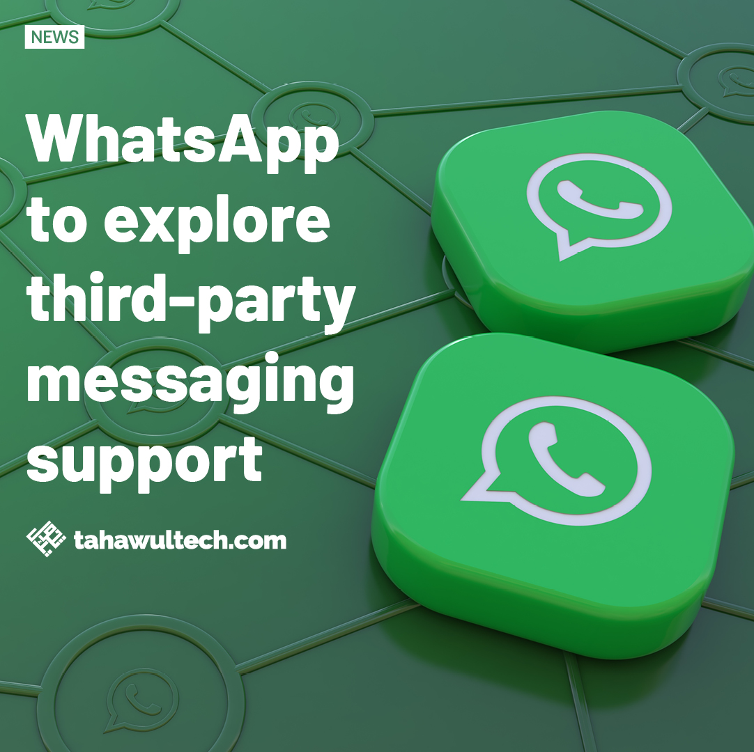 tahawultech's tweet image. &quot;@Meta hailed the launch as a &apos;significant milestone&apos; in meeting DMA obligations&quot;.
Learn more about this forthcoming support coming to @WhatsApp below.
tahawultech.com/news/whatsapp-…
#WhatsApp #MetaPlatforms #tahawultech