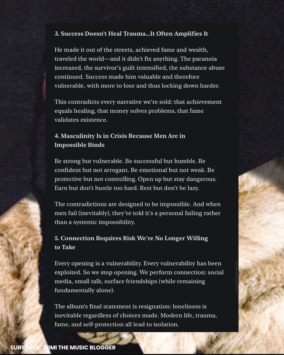 mimitheblogger's tweet image. Lessons we can ALL learn from @wale’s latest album 

open.substack.com/pub/mimithemus…