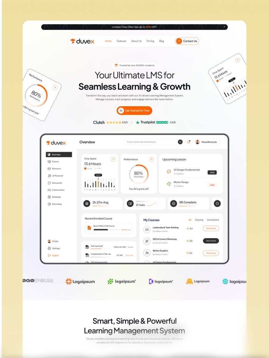 design_monks's tweet image. Sneak peak of our latest @framer template