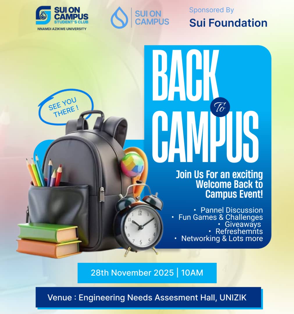 socscunizik's tweet image. Gm Gm fam 🩵

We&apos;re well aware the break&apos;s over,
But before we all get overwhelmed with school&apos;s wahala we&apos;d love to hangout with you.

As such, we are hereby inviting one and all to our Back To Campus chill and shill event! 🎉

Interested?
Register here: luma.com/ix9sdd95