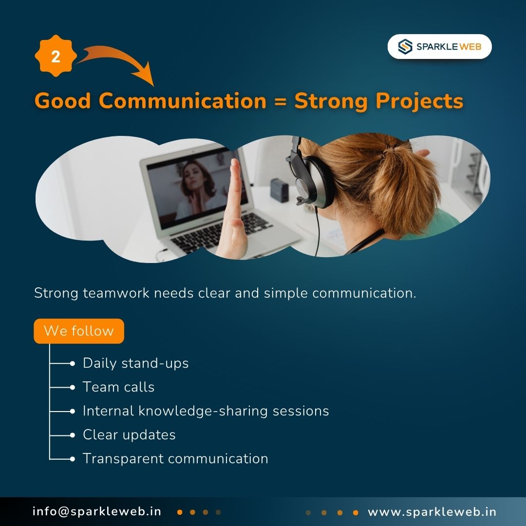 sparklewebdevs's tweet image. Teamwork Drives Our Growth 🚀

At Sparkle Web, collaboration helps us deliver faster, innovate better, and grow stronger—together.

#teamwork #growth #sparkleweb #technews #developers #startupculture #leadership