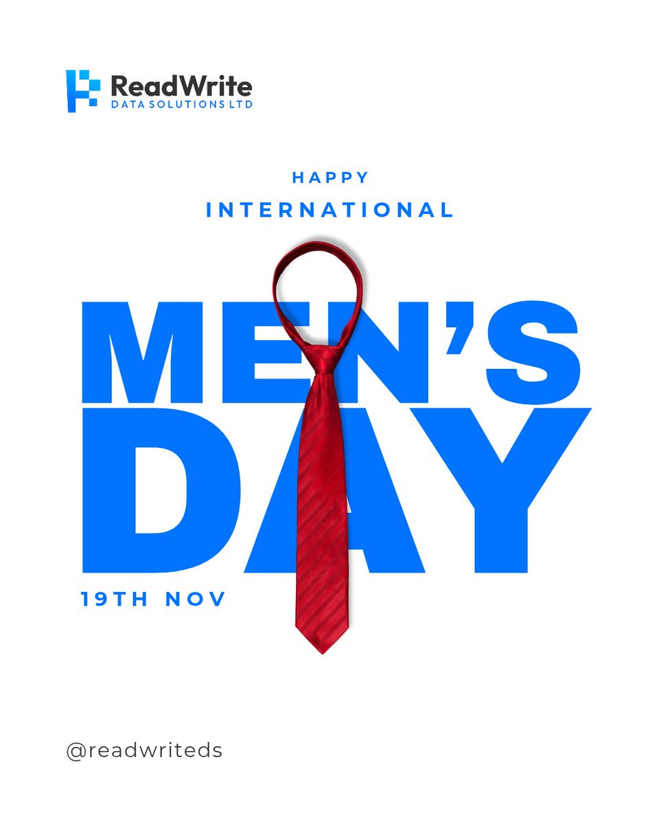 ReadWriteDS's tweet image. Happy International Men’s Day to all the incredible men.
Your dedication, and consistency continue to inspire excellence across our teams.
Thank you for showing up with leadership, integrity, and passion every single day, we celebrate you! #InternationalMensDay #Readwrite