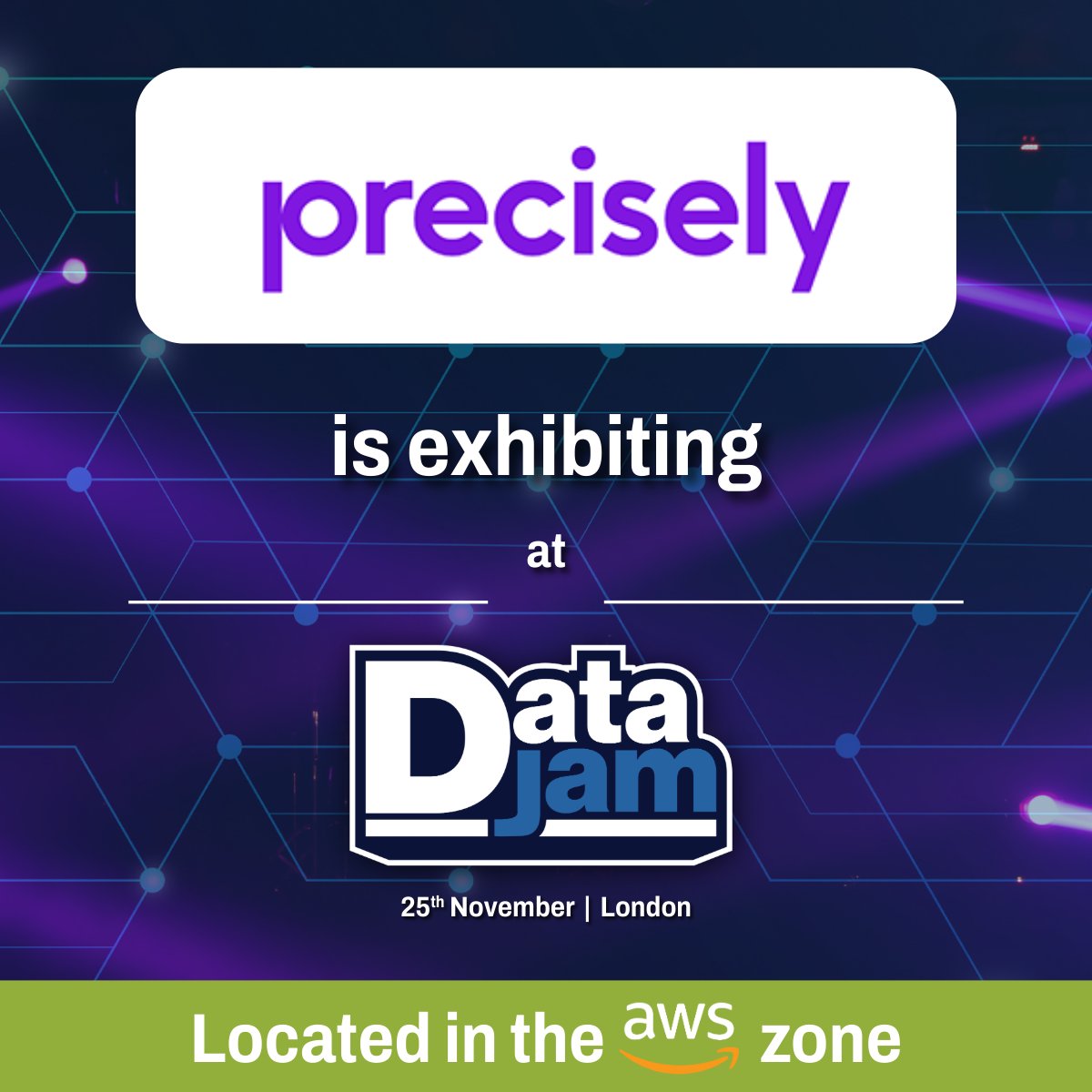 mgieparda's tweet image. Precisely is proud to be exhibiting in the AWS Zone at The Insurance Network&apos;s #DataJam on November 25th, which explores the implications and opportunities of data, analytics, #AI and automation.  

Register here: okt.to/tuwnE9

#data #insuretech #insurtech #insurance
