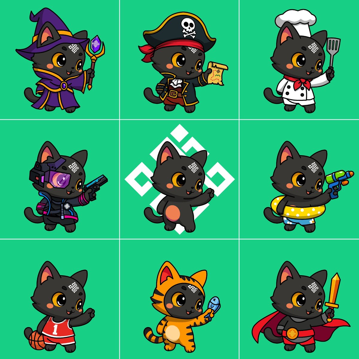 SIGGY MULTIVERSE!🔮

• Void Mage Siggy 🧙‍♂️
• Pirate Siggy 🏴‍☠️
• Chef Siggy 👨‍🍳
• Cyberpunk Siggy 🦾
• Summer Siggy 🏖️
• Mvp Siggy 🏀
• Tiger Siggy 🐯
• Hero Siggy 🦸

I invited you guys to join this meme contest too. Good luck to us!

Gritual! Gsiggy!
<a href="/ritualfnd/">Ritual Foundation</a> <a href="/ritualnet/">Ritual</a>