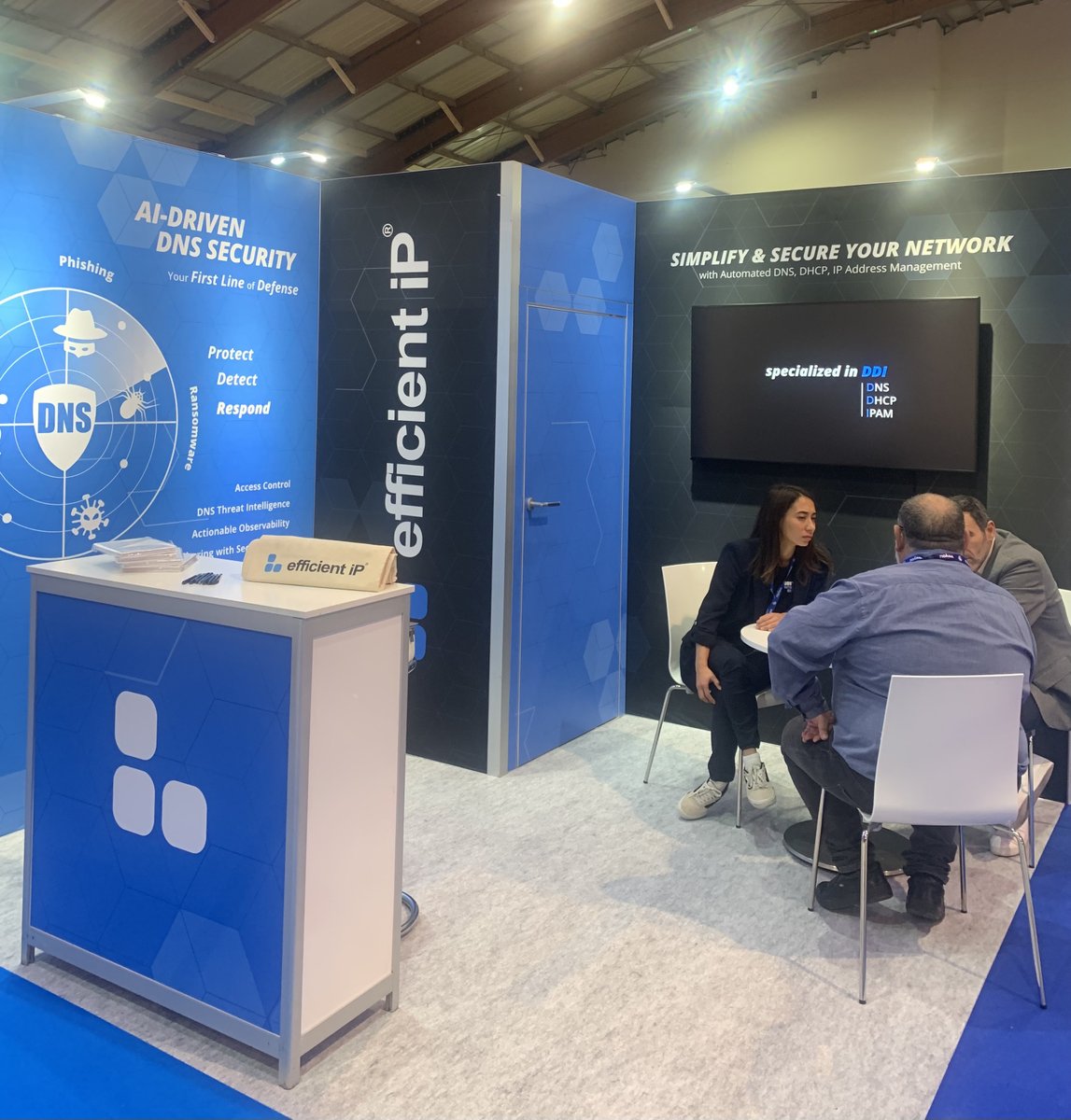 efficientip's tweet image. IT &amp;amp; Cybersecurity Meetings España has started!🇪🇸

We’re in Marbella for two days of cybersecurity, network resilience and great conversations. Meet us at Booth B09 to explore #DDI, #DNS security and #networkautomation use cases. 🚀

📍 Palacio de Ferias y Congresos de Marbella