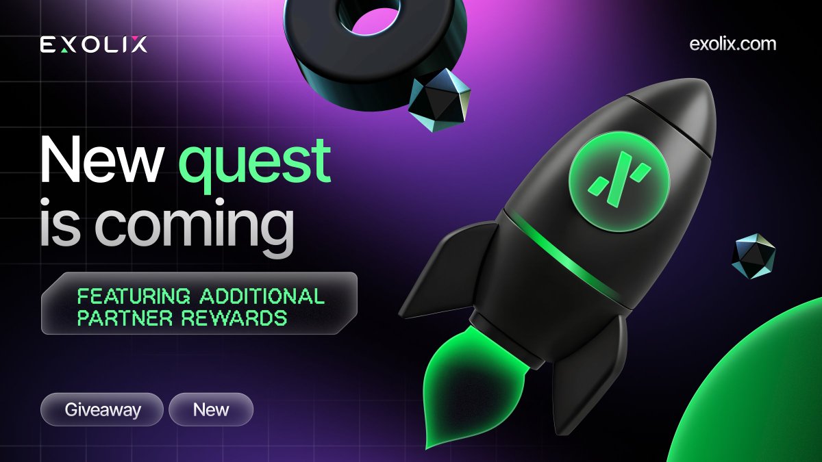 exolix_com's tweet image. When was the last time you got paid for asking questions? 

We are allocating 5x 💲20 rewards for top 5 questions that we select!

This time we are offering you to get paid for helping us in making this event even better!

Just complete this quest👇
zealy.io/cw/exolix/ques…