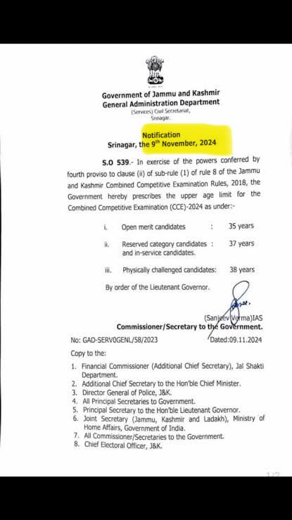 iamsahilparray's tweet image. Why are JKAS aspirants being pushed to the brink? The rest of the country offers age relaxations beyond 37 yet here it is stuck at 32 for the general category. In a region with one of the highest unemployment rates this is simply unfair. Exams are just days away and instead of…