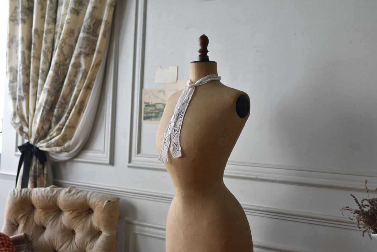 アンテイークな可愛い　布貼トルソー フランス アンテイークな可愛い 布貼トルソー フランス アンテイークな可愛い 布