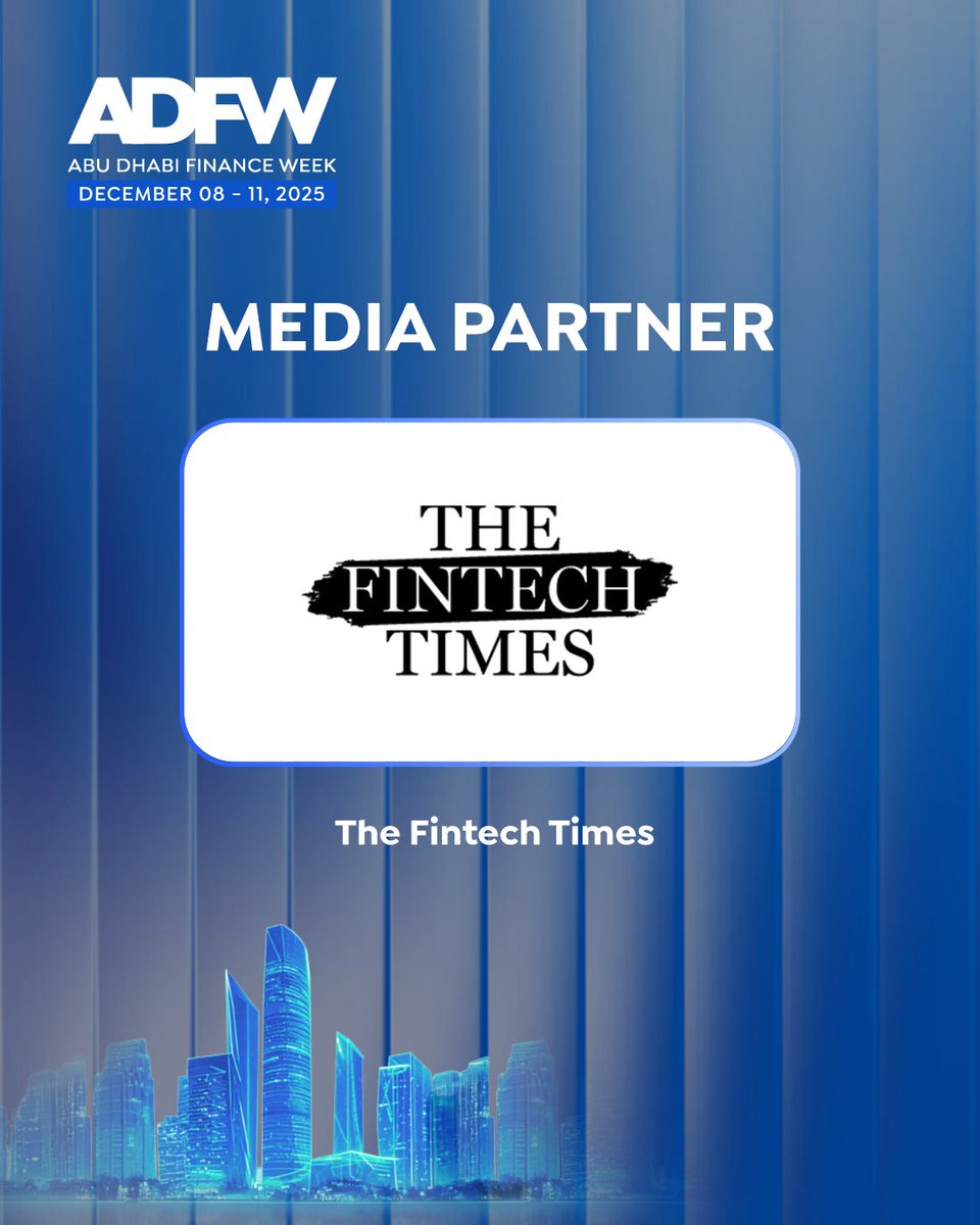ADFinanceWeek's tweet image. We’re pleased to have The Fintech Times on board as a Media Partner for #ADFW2025.

As a leading international publication dedicated to tracking the evolution of financial technology, @thefintechtimes has become a trusted voice for those shaping the future of digital finance.…