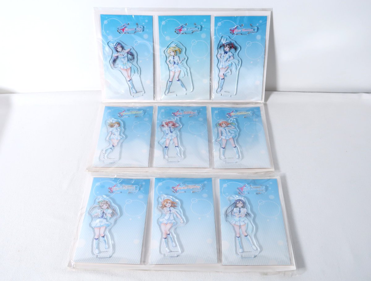 アニメグッズ まとめ売り 🎤New Stock🎤 3種セット μ's Wonderful Rush アクリルスタンドセット