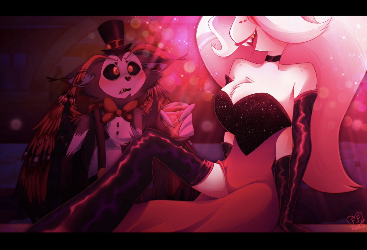 ( ͡° ͜ʖ ͡°)
#HazbinHotel #huskerdust #WhoFramedRogerRabbit