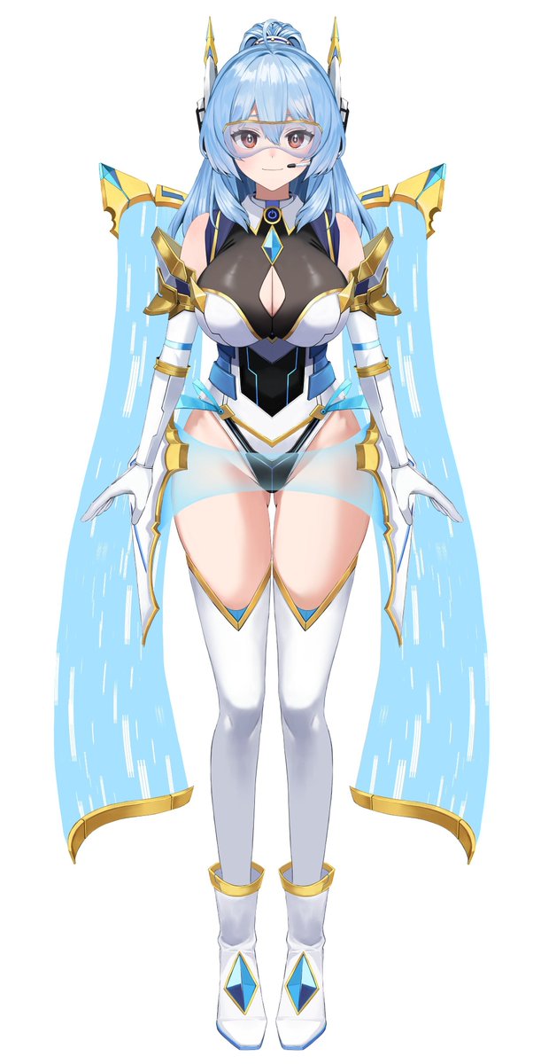 saincisco's tweet image. ✨ Vtubers Post Your Model Trend ✨
Cybernet hero and Virtual YouTuber not a clanker btw!