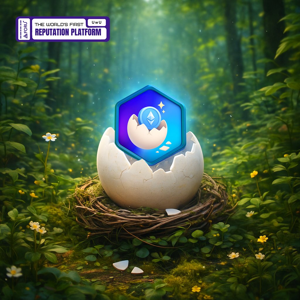 foruai's tweet image. Wallet age: &amp;lt;1 year 🐣 

You&apos;re early. You&apos;re learning. You&apos;re unrugged (so far 💀)  

Everyone starts somewhere. This is your Chapter 1.  

Claim your Crypto Newbie Badge. 🛡️

Build rep. Level up 📈  
Start here👉 social.foruai.io/signin/index.h…