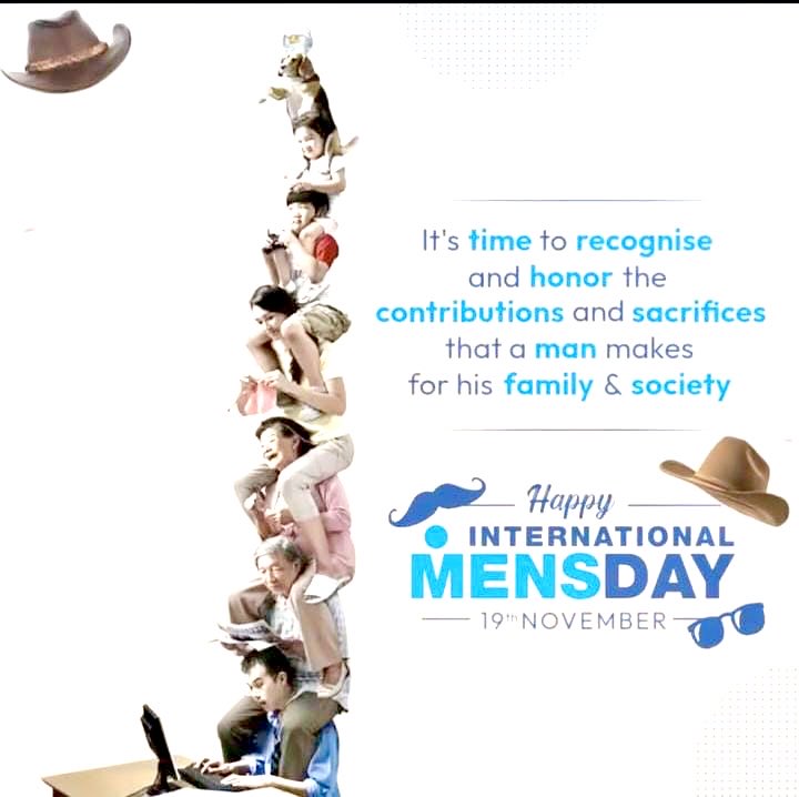 Prakashukla's tweet image. International Men’s Day on 19th November is global awareness day for many issues faced by #men.

Their problems includes abuse, suicide, homelessness, violence &amp;amp; more.

Men had privileged situation in #society by tradition. But it came with its own pressures &amp;amp; tensions.

#gender