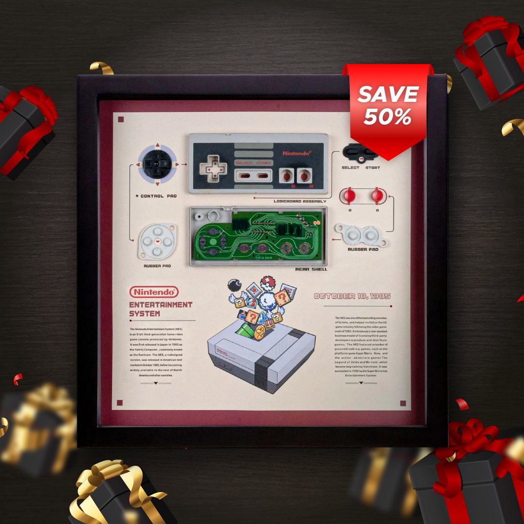 GridStudiocc's tweet image. 🖤Black Friday Deals!
The classics you grew up with — now framed.
iPhone. Game Boy. Nokia. Nintendo.
A collection made for nostalgia lovers. ✨
Once they’re gone, they’re gone. 🔥
Link in bio⬆
#GridStudio #BlackFriday #TechArt #RetroTech #Nintendo #CollectorsEdition #GiftIdeas…
