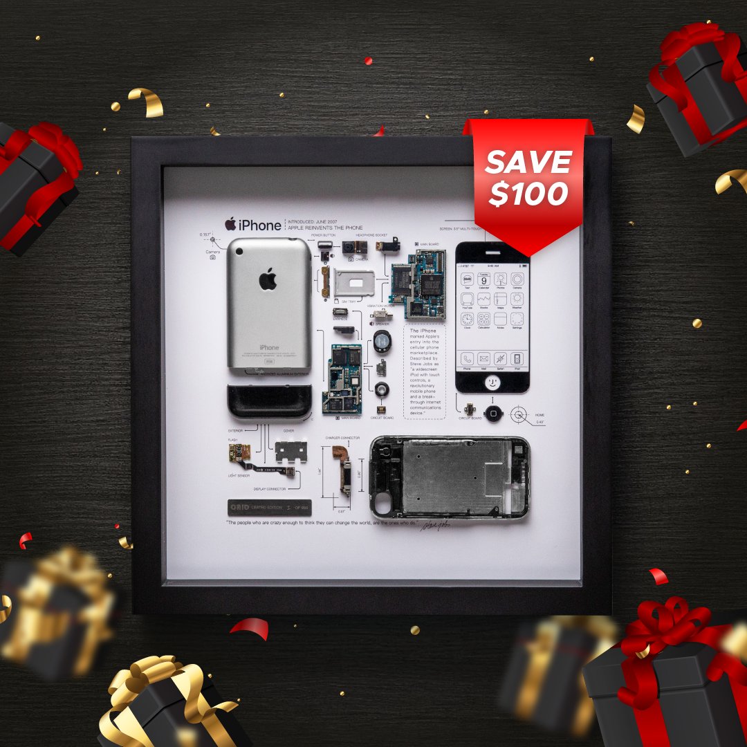 GridStudiocc's tweet image. 🖤Black Friday Deals!
The classics you grew up with — now framed.
iPhone. Game Boy. Nokia. Nintendo.
A collection made for nostalgia lovers. ✨
Once they’re gone, they’re gone. 🔥
Link in bio⬆
#GridStudio #BlackFriday #TechArt #RetroTech #Nintendo #CollectorsEdition #GiftIdeas…