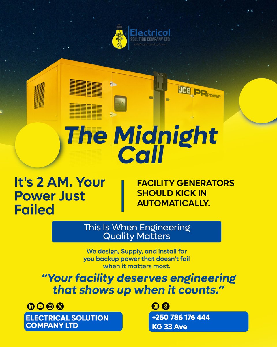 electricalsoltd's tweet image. Our round-the-clock technical team and preventive maintenance approach mean your systems work when they absolutely must because the true test of engineering isn&apos;t when everything&apos;s going right.
#ElectricalSolution #MEPEngineering