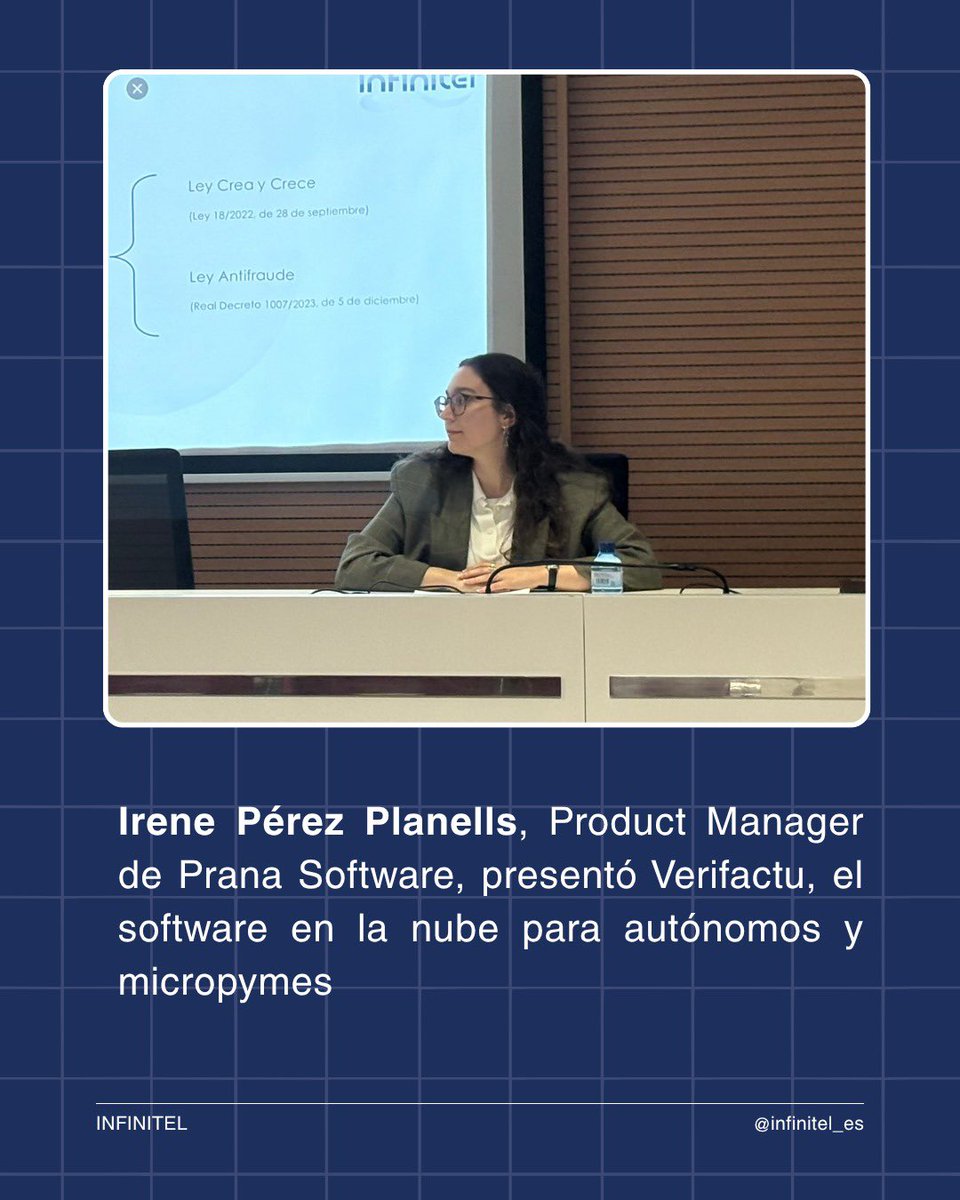 Infinitel_es's tweet photo. ⏳ La cuenta atrás para #VeriFactu ya ha comenzado. A partir de 2026, será obligatorio para empresas y autónomos. ¿Estás listo para adaptarte?

En Infinitel, apostamos por la innovación como motor de transformación📊

Descubre más en: https://t.co/BmY22yL8fl https://t.co/AZQx31r92w