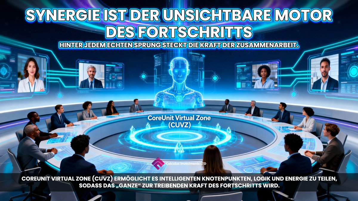 ⚙️ Intelligenz wächst nicht durch Geschwindigkeit, sondern durch Zusammenarbeit.
CUVZ verbindet Knoten zu einem Netzwerk, das Daten, Energie und Urteile teilt, Synergie wird zu Fortschritt. 🌍💫
Wahre Intelligenz entsteht aus Resonanz, nicht Konkurrenz.
#CalculusInvestments #CUVZ