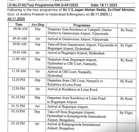 TwoodTrolls_2_0's tweet image. అక్రమాస్తుల కేసులో విచారణకు హాజరయ్యే ఒక దొంగ గాడి షెడ్యూల్.

విజయవాడ లో టిఫిన్
హైదరాబాద్ లో లంచ్
బెంగళూరులో డిన్నర్.

కర్మరా Paytm కుక్కల్లారా దీన్నే కర్మ అంటారు.