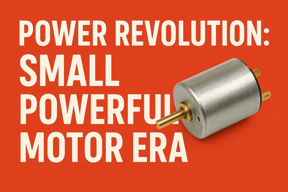 KESHUOMOTOR's tweet image. ⚡ Tiny motors are redefining modern engineering. High torque, smart control, and ultra-compact design now power everything from drones to robotics and EV systems. #TechInnovation #MicroMotors #EngineeringFuture #HighTorque #NextGenTech