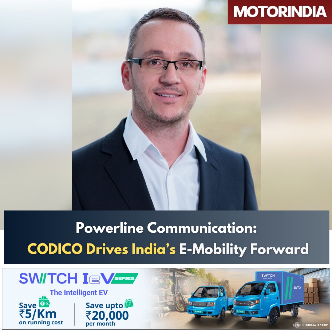 motorindiatweet's tweet image. #CODICO, a Powerline Communication (PLC) specialist, offers deep technical expertise and goes beyond distribution with HomePlug Green Phy–based solutions for charging infrastructure, EVs, and IoT.

𝐑𝐞𝐚𝐝 𝐌𝐨𝐫𝐞: motorindiaonline.in/powerline-comm…

#PowerlineCommunication  #EMobility