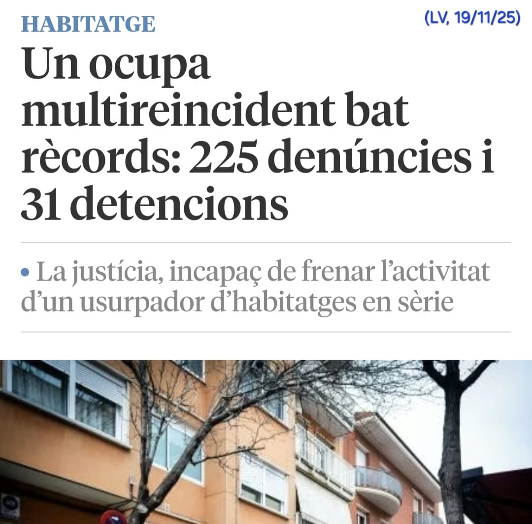 Junts, Esquerra, PSOE, Comuns i CUP ens estan deixant un país preciós...

Amb Aliança Catalana, TOLERÀNCIA ZERO.

💙#SalvemCatalunya